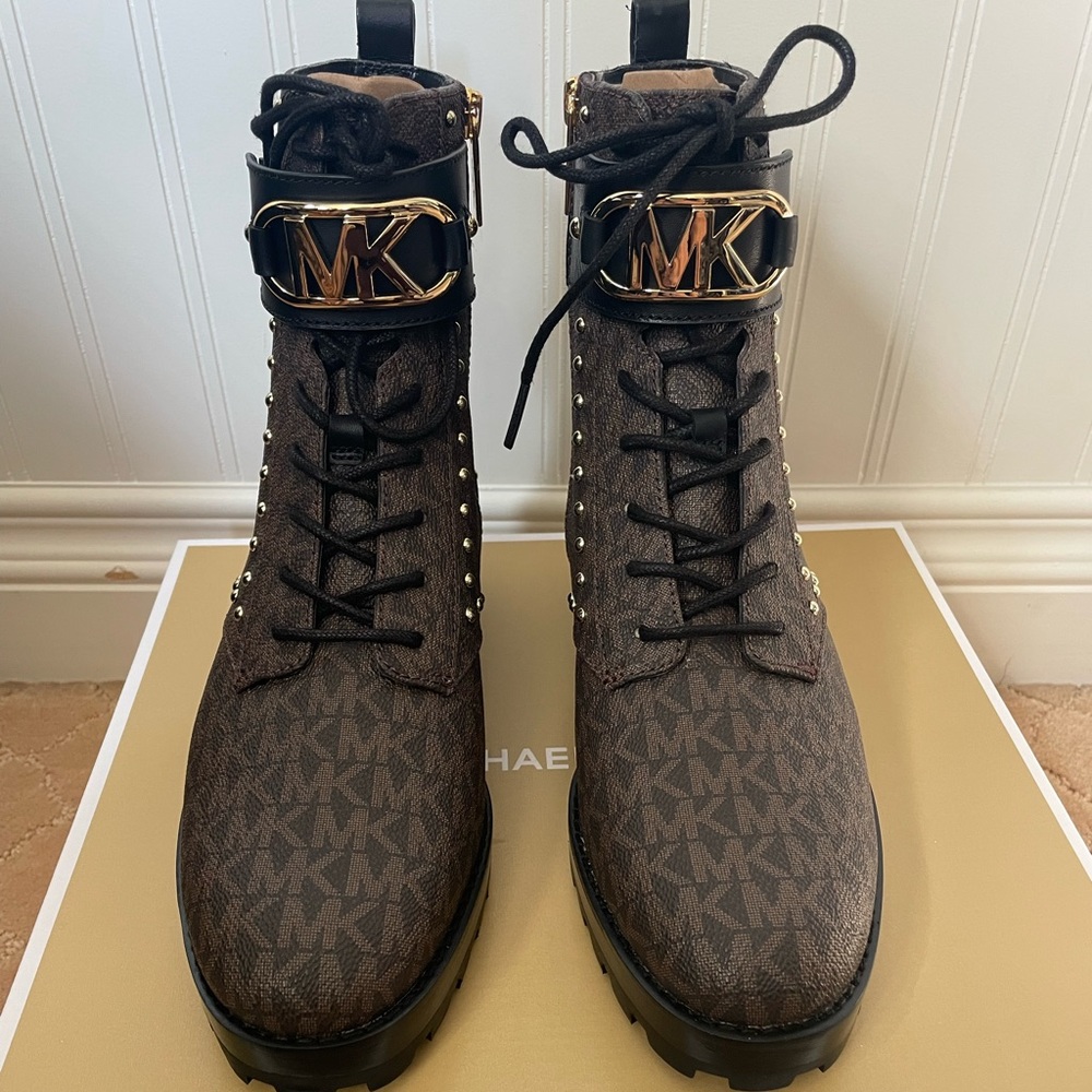 Michael Khors Kincaid Lace Up Bootie